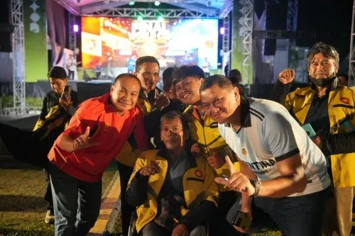 Kemeriahan Nonton Bareng Final Piala Dunia 2026 di Mapolda Riau