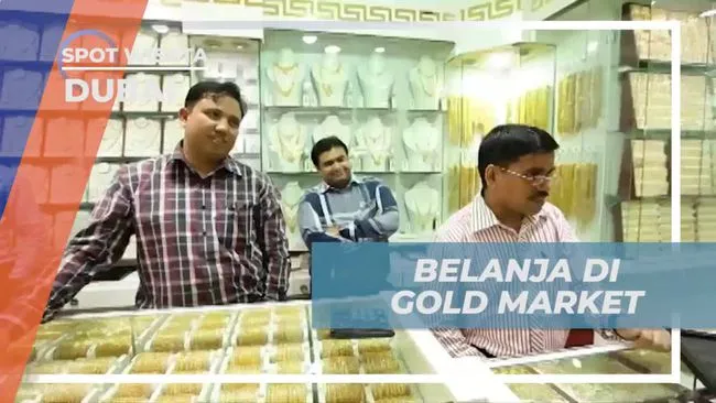Gold Market Dubai: Pusat Perbelanjaan Perhiasan Emas