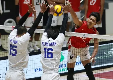 Timnas Voli Putra Indonesia Kalahkan Kamboja 3-0 di SEA V Cup 2026