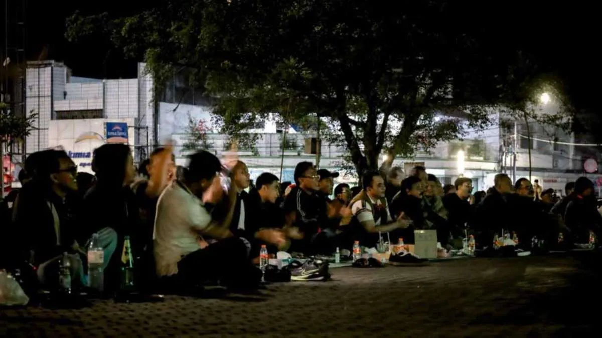 Ribuan Warga Ciamis Hadiri Nobar Semifinal Piala Dunia 2026