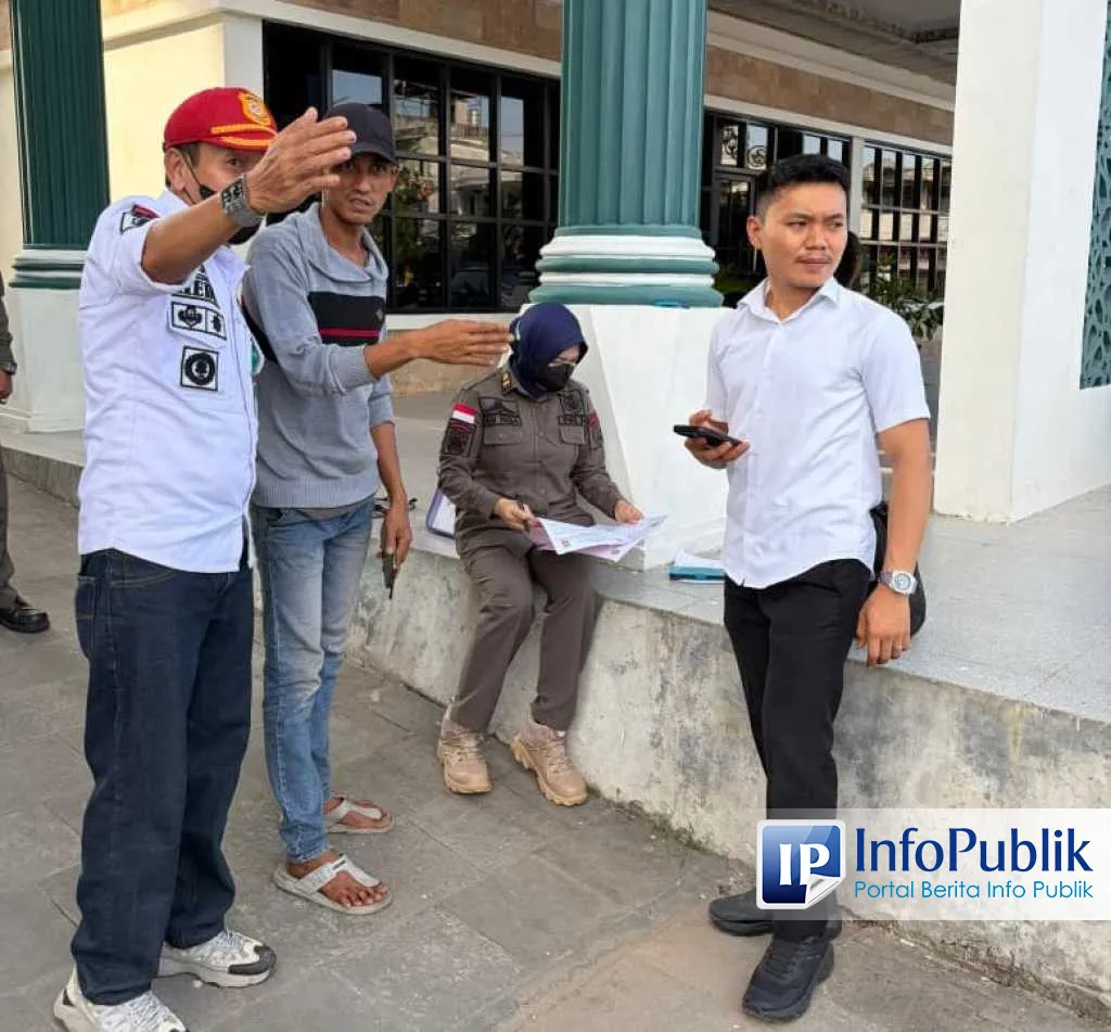 Satpol PP Balangan Tertibkan Gerobak Mainan di Ruang Publik