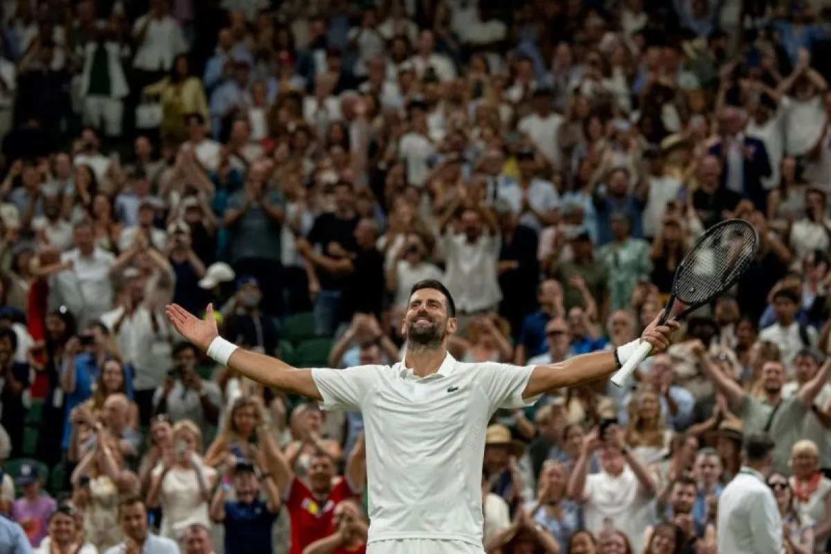 Djokovic Hadapi Sinner di Semifinal Wimbledon Setelah Pertarungan Epic