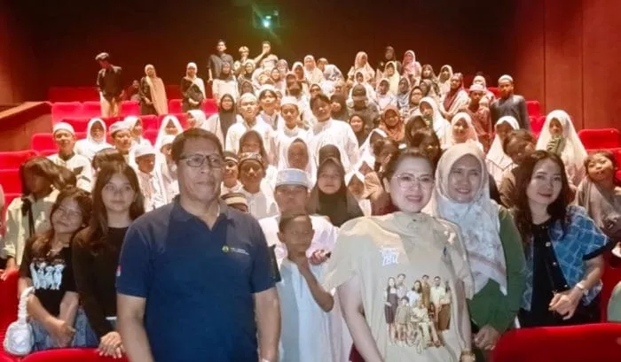 Nobar Film 'Jangan Buang Ibu' di Samarinda Sentuh Hati Penonton