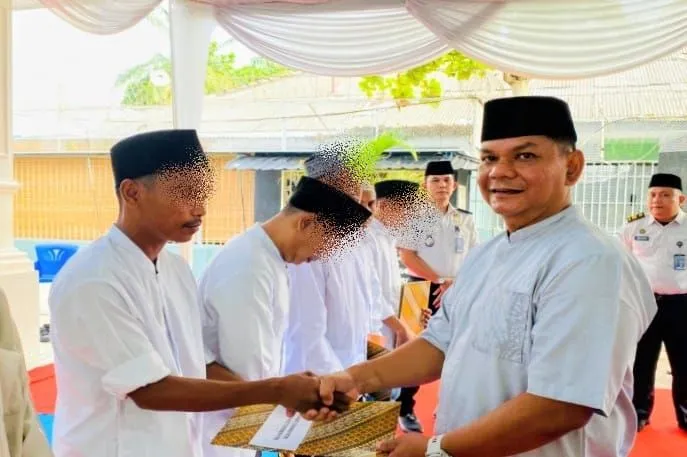 748 Warga Binaan Lapas Labuhan Ruku Terima Remisi Idulfitri, 10 Langsung Bebas