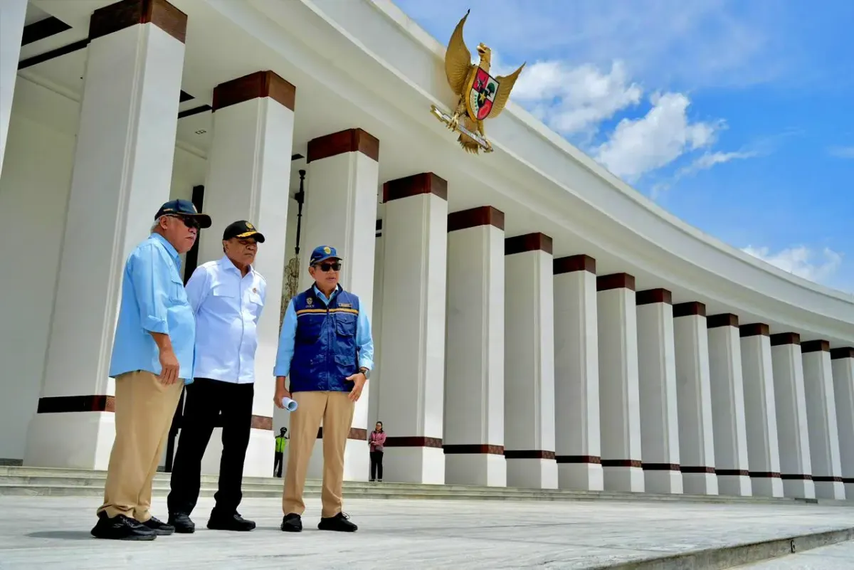 Menko Polkam Tinjau Progres Pertahanan dan Keamanan IKN