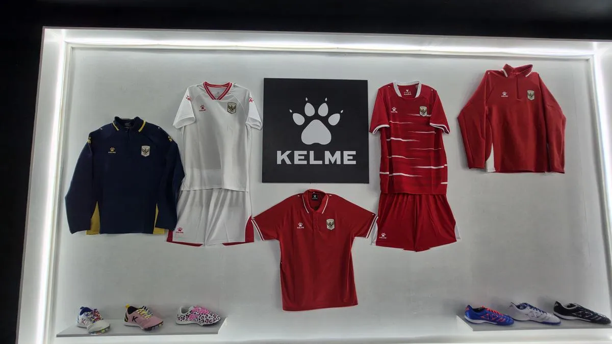 Peluncuran Jersey Baru Timnas Indonesia oleh Kelme: Gabungkan Tradisi dan Inovasi