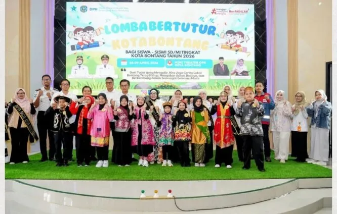 Final Lomba Bertutur 2026, Wali Kota Bontang Tekankan Pentingnya Literasi Digital