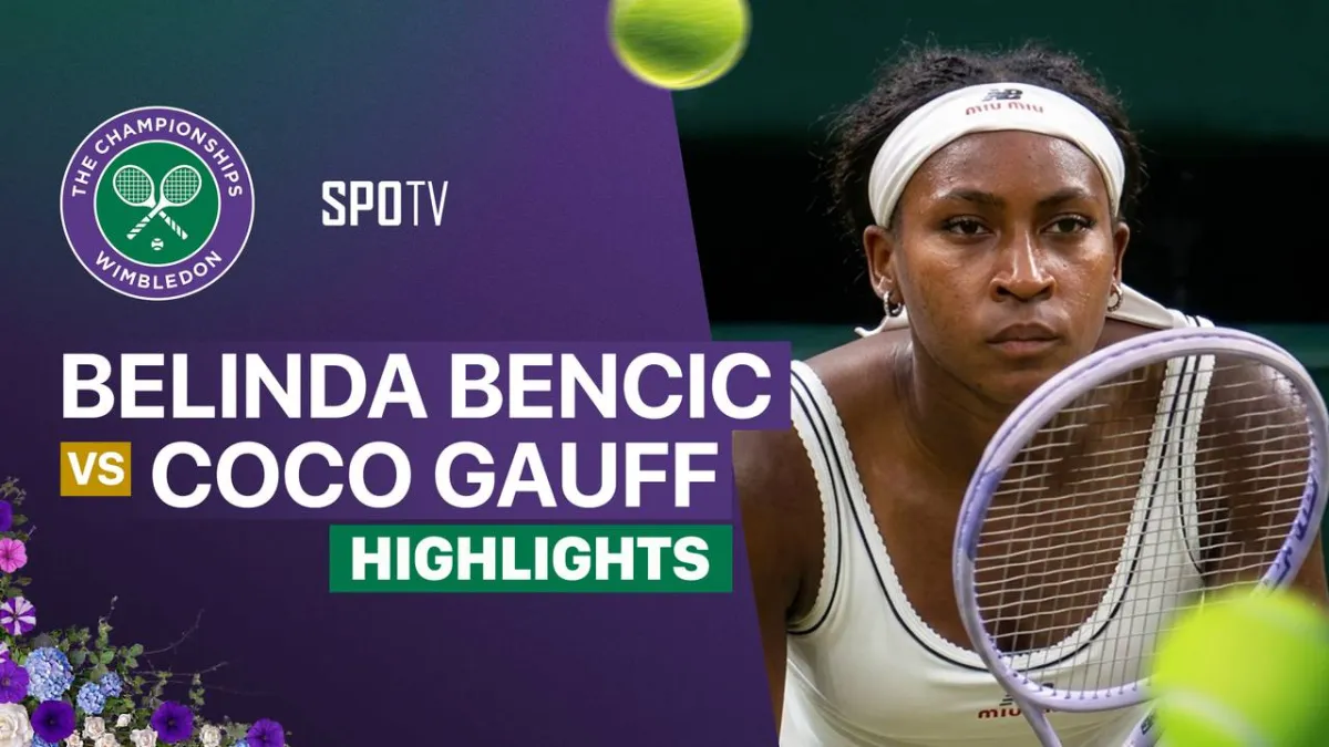 Sorotan Pertandingan Bencic vs Gauff di Wimbledon 2026