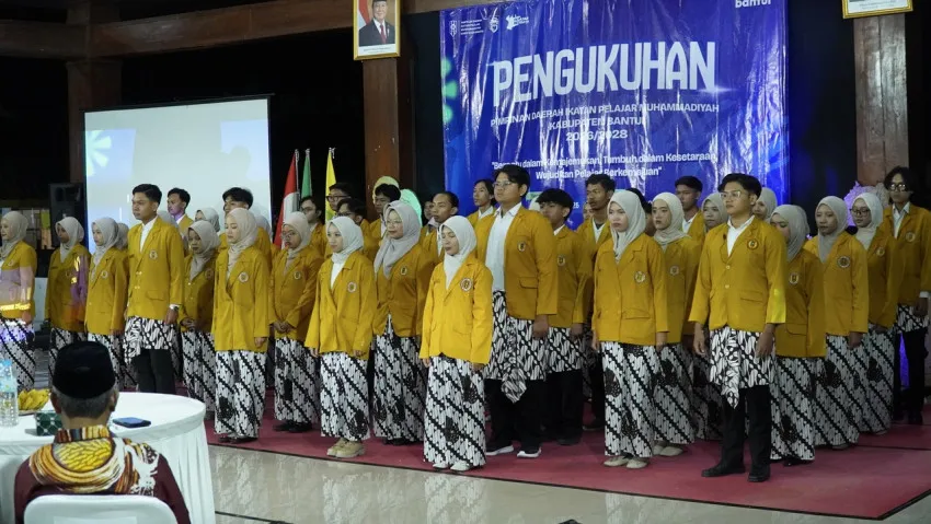 Pengukuhan Pengurus Baru IPM Bantul Periode 2026/2028