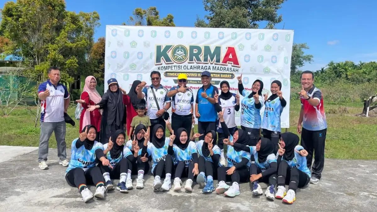 Sintang Borong Empat Gelar di Korma Kalbar 2026, Voli Putri MA Juara I