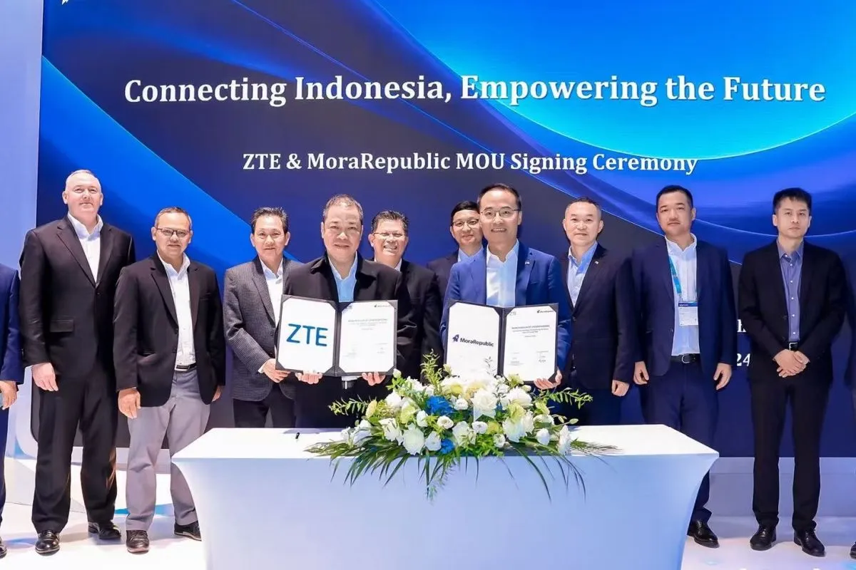 ZTE dan MoraRepublic Perluas Layanan FWA dan FTTH di Indonesia