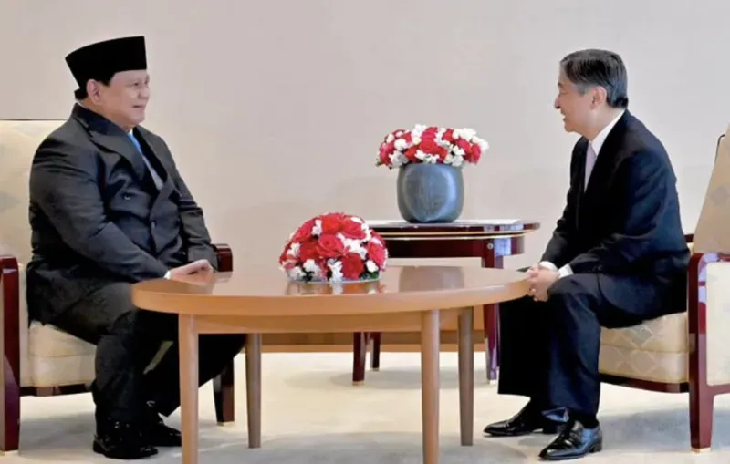 Prabowo dan Kaisar Naruhito Bahas Isu Strategis dalam Pertemuan Hangat