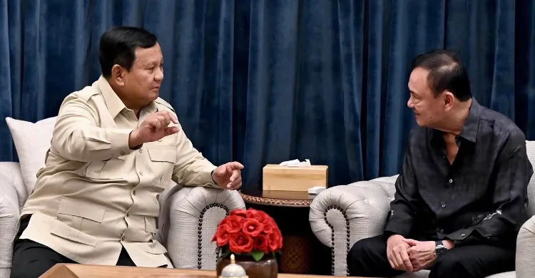 Prabowo Terima Kunjungan Thaksin Shinawatra dan Paetongtarn, Bahas Isu Strategis Global