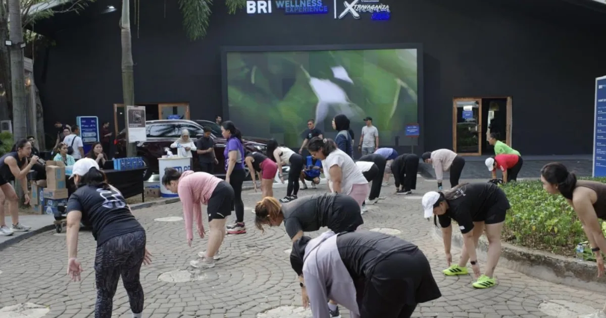 BRI Gelar BRI Wellness Experience untuk Tingkatkan Gaya Hidup Sehat di Jakarta