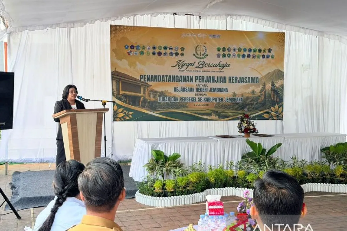 Kejari Jembrana Teken MoU untuk Lindungi Aset Desa