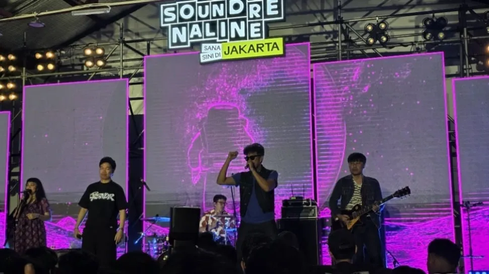Penampilan Enerjik The Upstairs di Soundrenaline 2026
