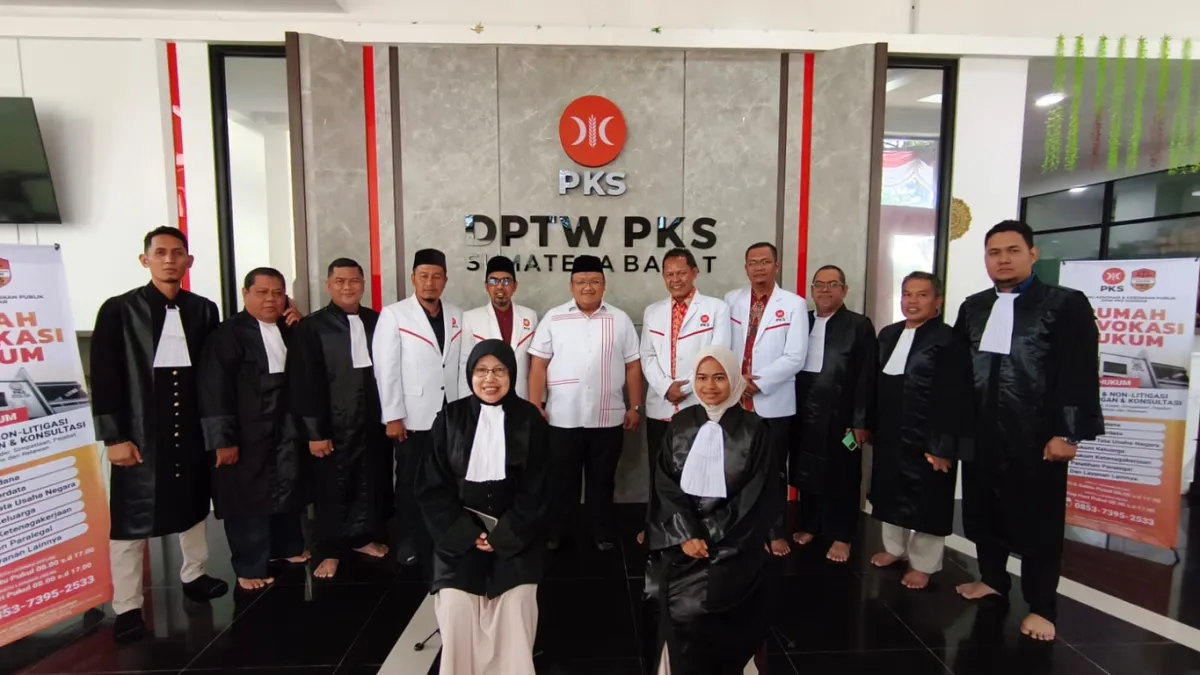Peluncuran Rumah Advokasi Hukum PKS Sumbar untuk Pelayanan Keadilan Masyarakat