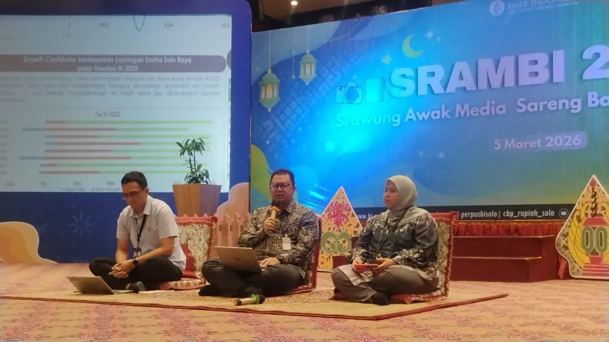 Pertumbuhan Ekonomi Solo 2025 Tembus 5,63%, Ungguli Nasional dan Jateng