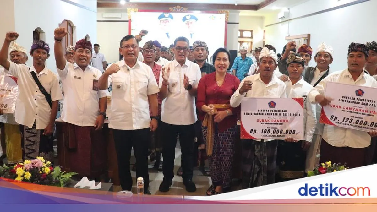 Bantuan Rp 3,6 Miliar untuk 30 Subak di Buleleng