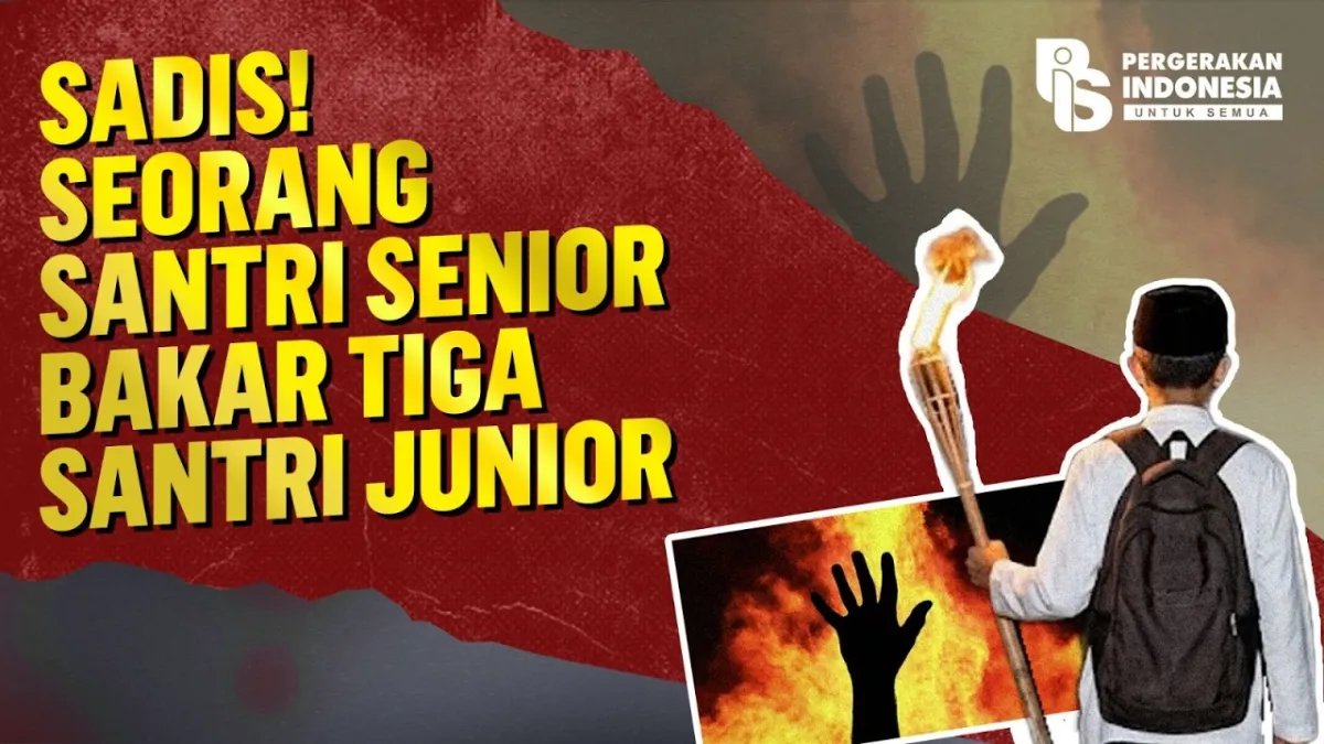 Kekerasan di Ponpes Rusydah: Seorang Santri Senior Bakar Tiga Santri Junior