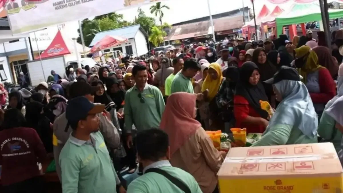 Gerakan Pangan Murah Diresmikan, Wabup Kubu Raya Ajak Pelaku Usaha Jaga Stabilitas Harga