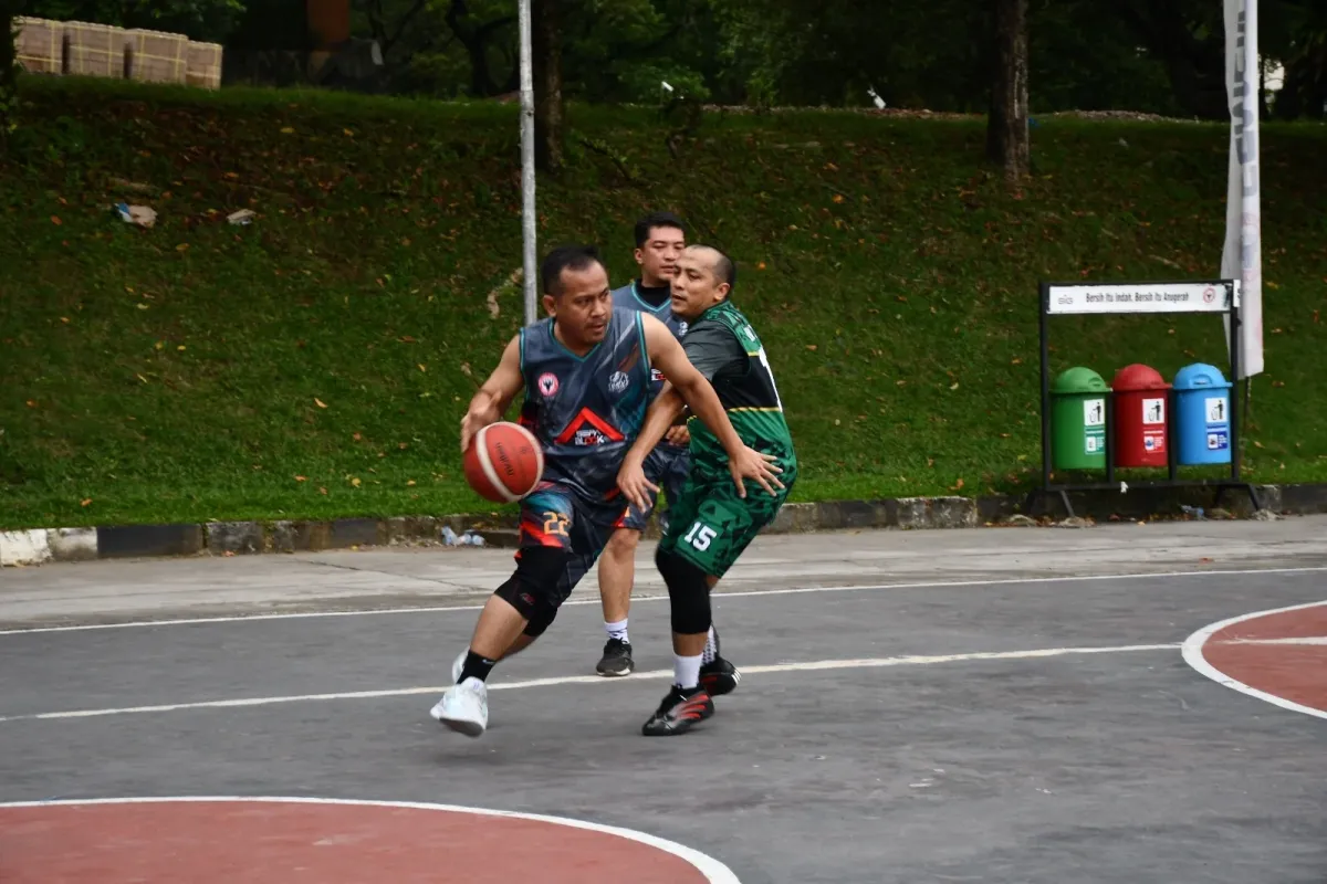 Gipsum dan Pozolan Raih Kemenangan di Laga Kedua Basket Semen Padang Sportalympic 2026
