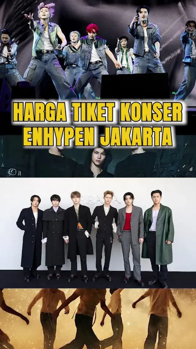 Harga Tiket Konser ENHYPEN di Jakarta Diumumkan