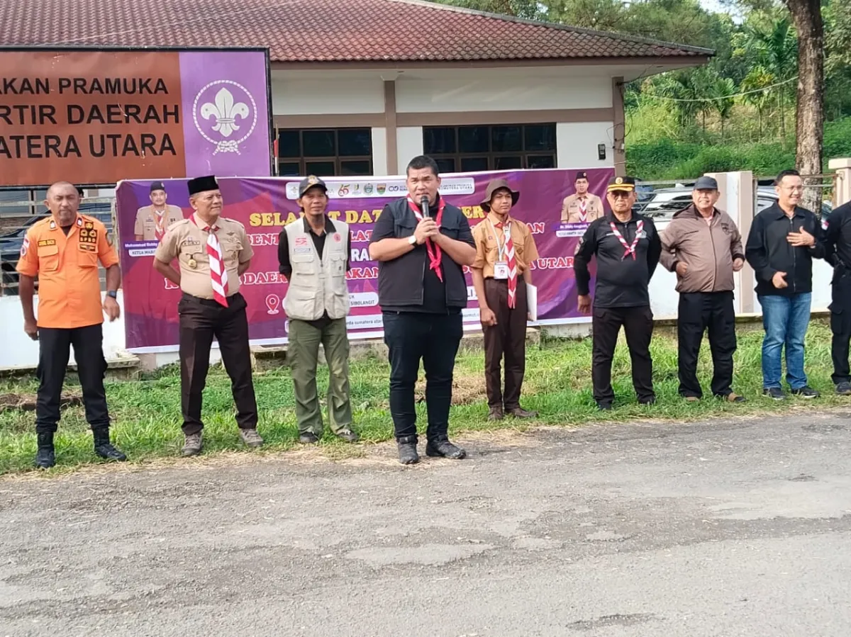 Pelatihan dan Pengukuhan Garda Pramuka Kesatria Kwarda Sumatera Utara