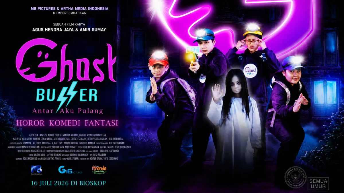 Sinopsis Ghost Buzzer: Antar Aku Pulang, Film Horor Komedi Keluarga tentang Misi Mengantar Arwah Penasaran
