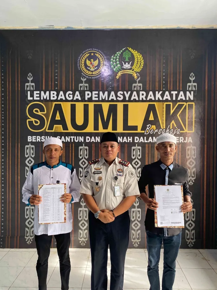 Lapas Saumlaki Berikan Remisi Idul Fitri untuk Dua Warga Binaan