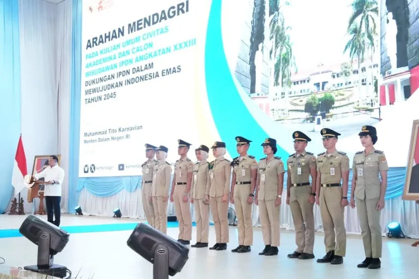 Mendagri Apresiasi Calon Wisudawan Terbaik IPDN Angkatan XXXIII