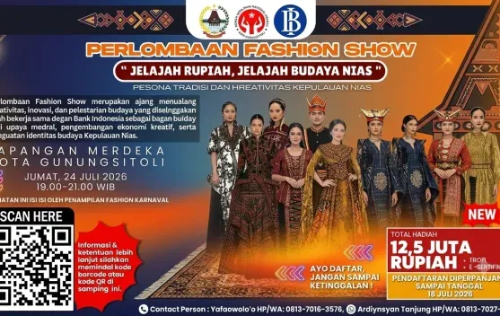 Dekranasda dan Bank Indonesia Gelar Lomba Fashion Show Budaya Nias