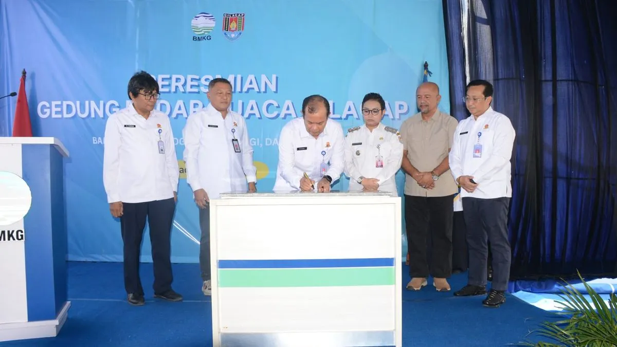 BMKG Operasikan Radar Cuaca S-Band di Cilacap untuk Peringatan Dini Cuaca Ekstrem