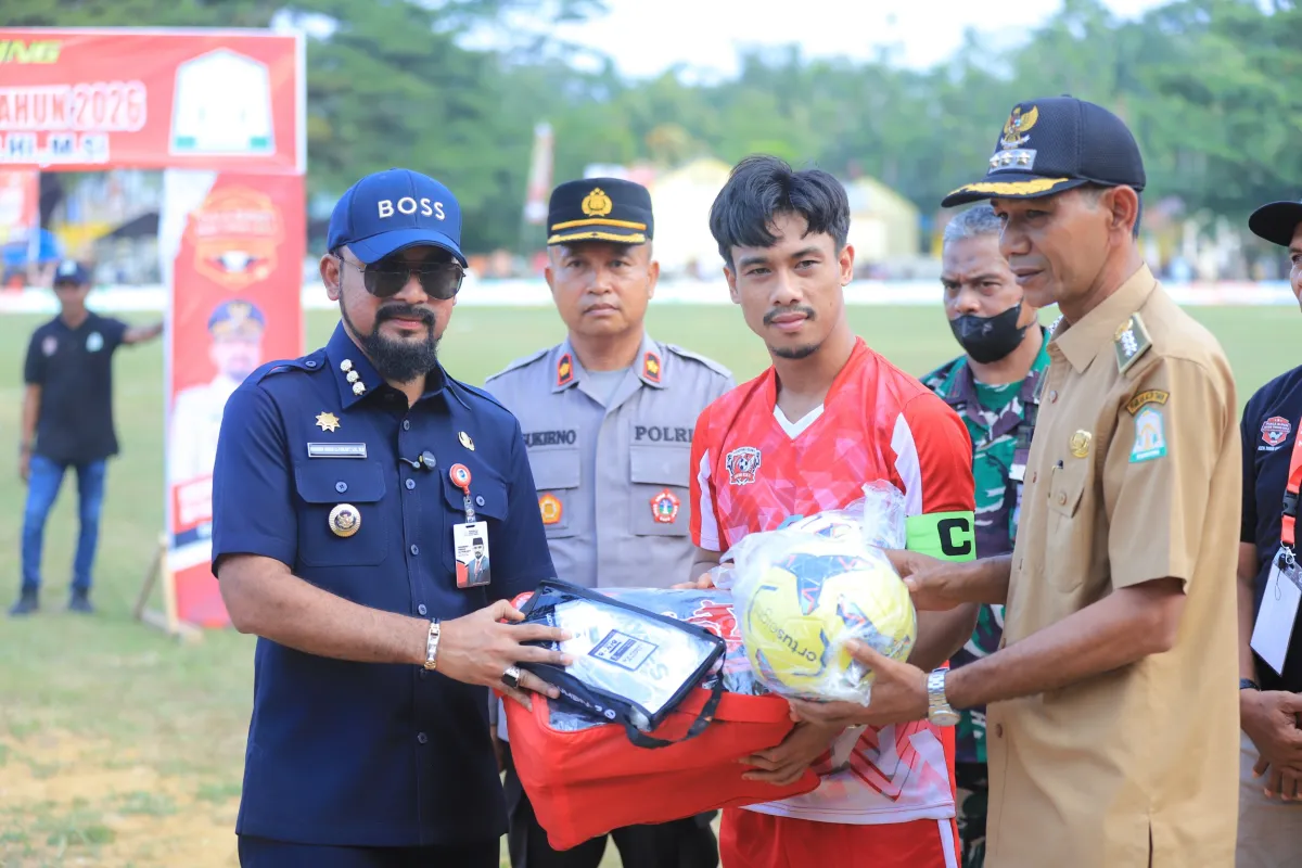 Bupati Aceh Timur Resmi Buka Turnamen Sepak Bola Piala Bupati Cup II 2026