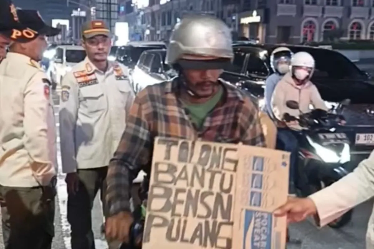 Pemuda Pengemis Diangkat ke Panti Sosial Usai Modus Bohong Kehabisan Bensin