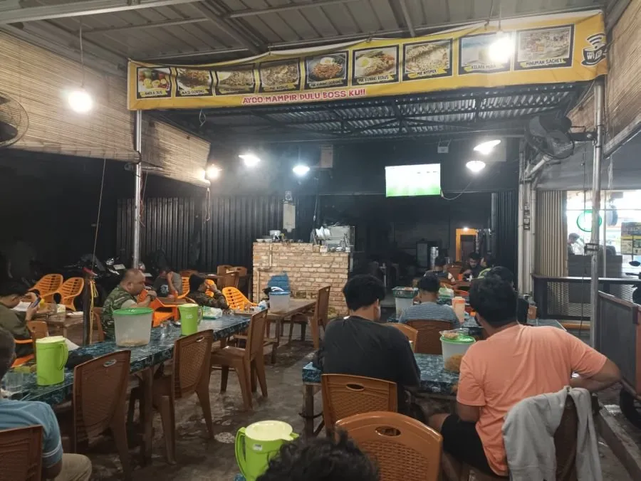 Kodim 0301/Pekanbaru Gelar Nonton Bareng Perebutan Juara 3 Piala Dunia Sepak Bola Gembira 2026
