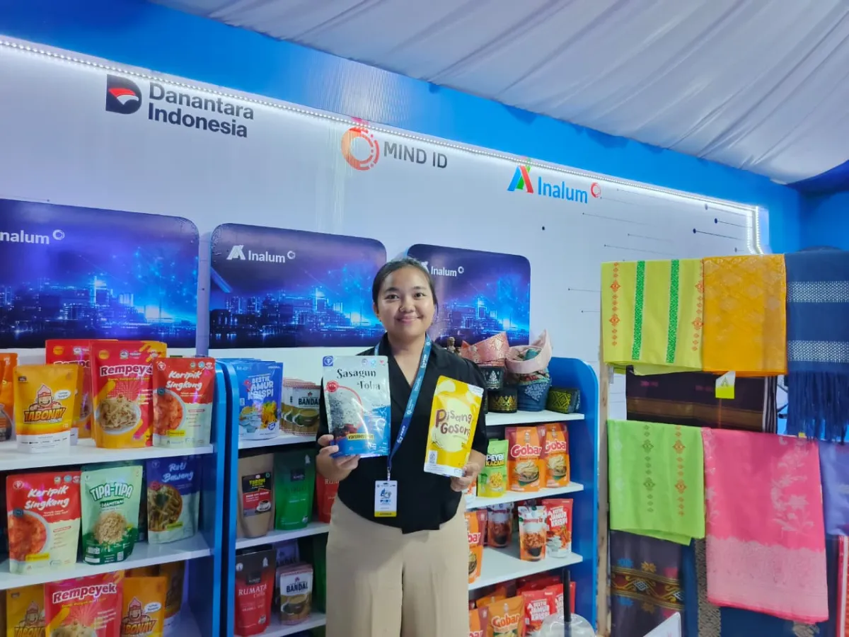 PT Inalum Jajakan Produk Hasil UMKM Binaan dalam PRSU ke-50
