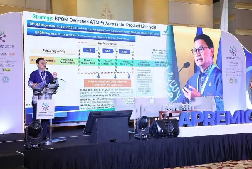 BPOM Dorong Indonesia Jadi Pusat Inovasi Terapi Regeneratif di Asia Pasifik