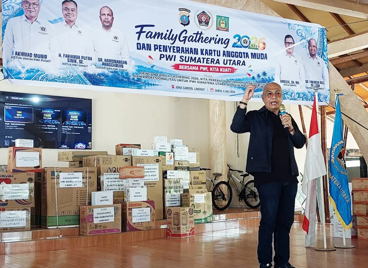 Ketua Umum PWI Pusat Tegaskan Anggota Jauhi Narkoba dan Judi