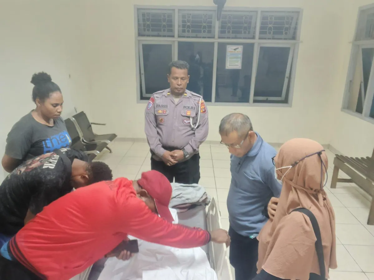 Kecelakaan Lalu Lintas di Jalan Poros Mapurujaya Mimika, Satu Korban Meninggal
