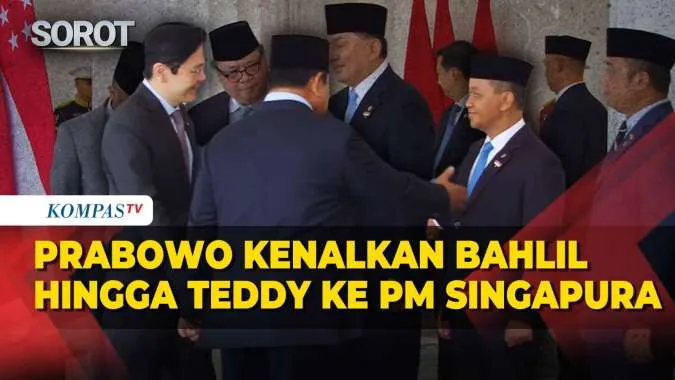 Presiden Prabowo Perkenalkan Anggota Kabinet kepada PM Singapura