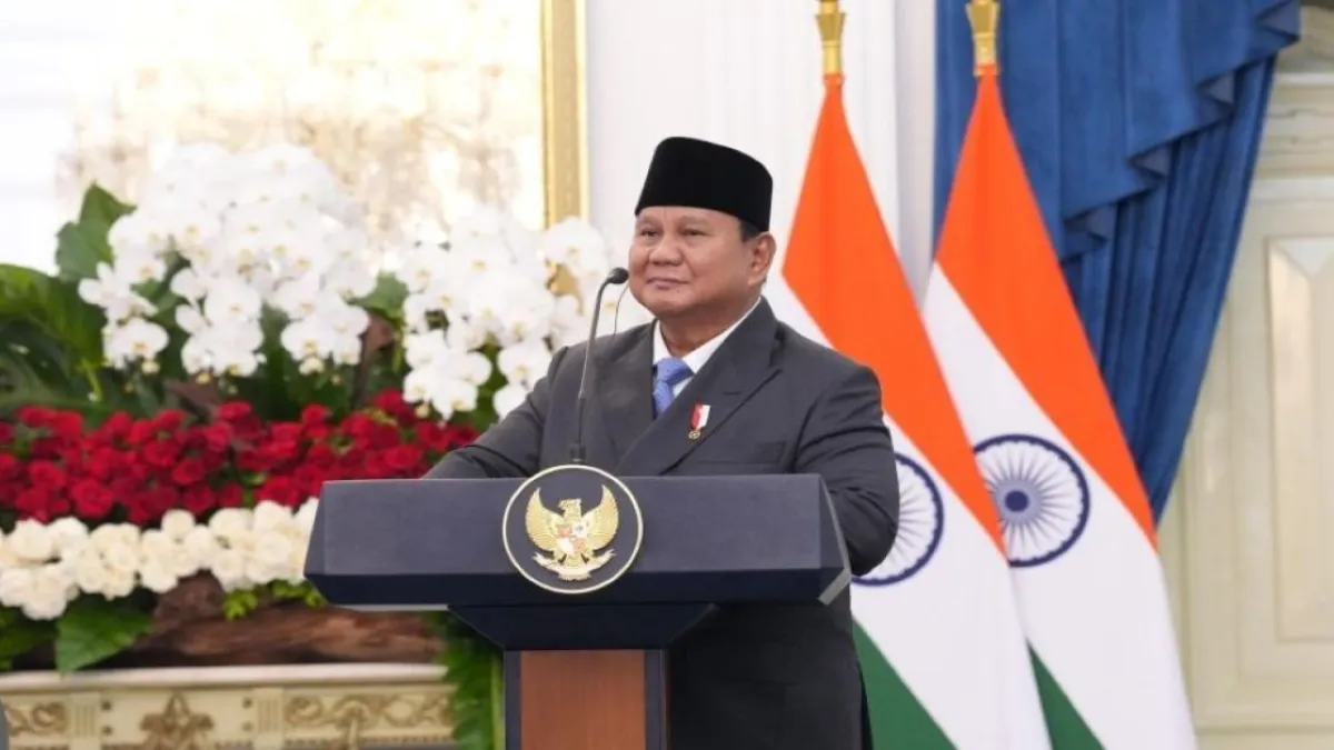 Prabowo dan Modi Perkuat Kerja Sama untuk Perdamaian Global