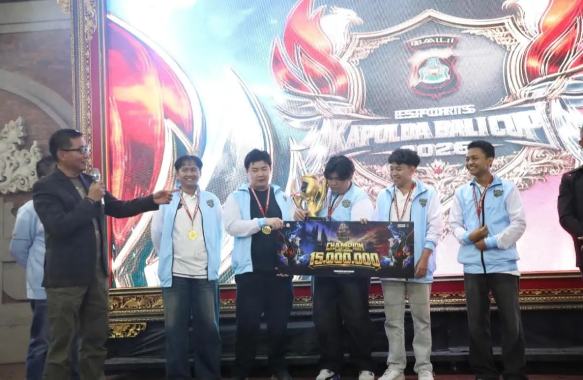 Wakapolda Bali Tutup Kapolda Bali Cup E-Sports, Polresta Denpasar Siap Berlaga di Kapolri Cup Nasional