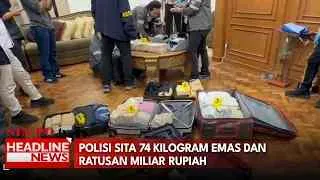 Polisi Sita 74 Kilogram Emas dan Ratusan Miliar Rupiah di Sentul