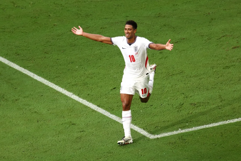 Bellingham Pecahkan Rekor Gol Timnas Inggris, Lampaui Kane dan Linker