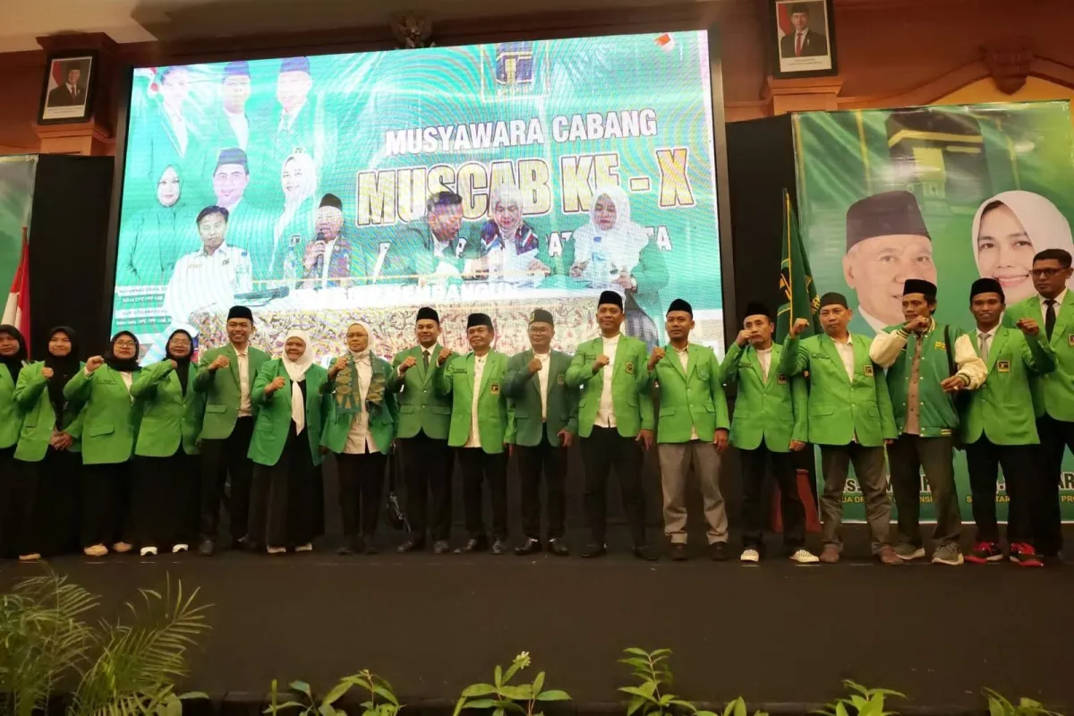DPC PPP Lombok Barat Dilantik, Siapkan Sekolah Partai Jelang Pileg 2029