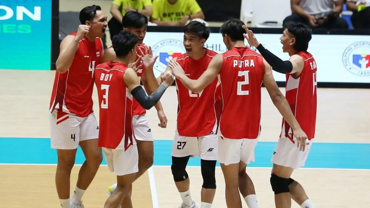 Timnas Voli Indonesia Menang 3-0 atas Kamboja di SEA V Cup 2026