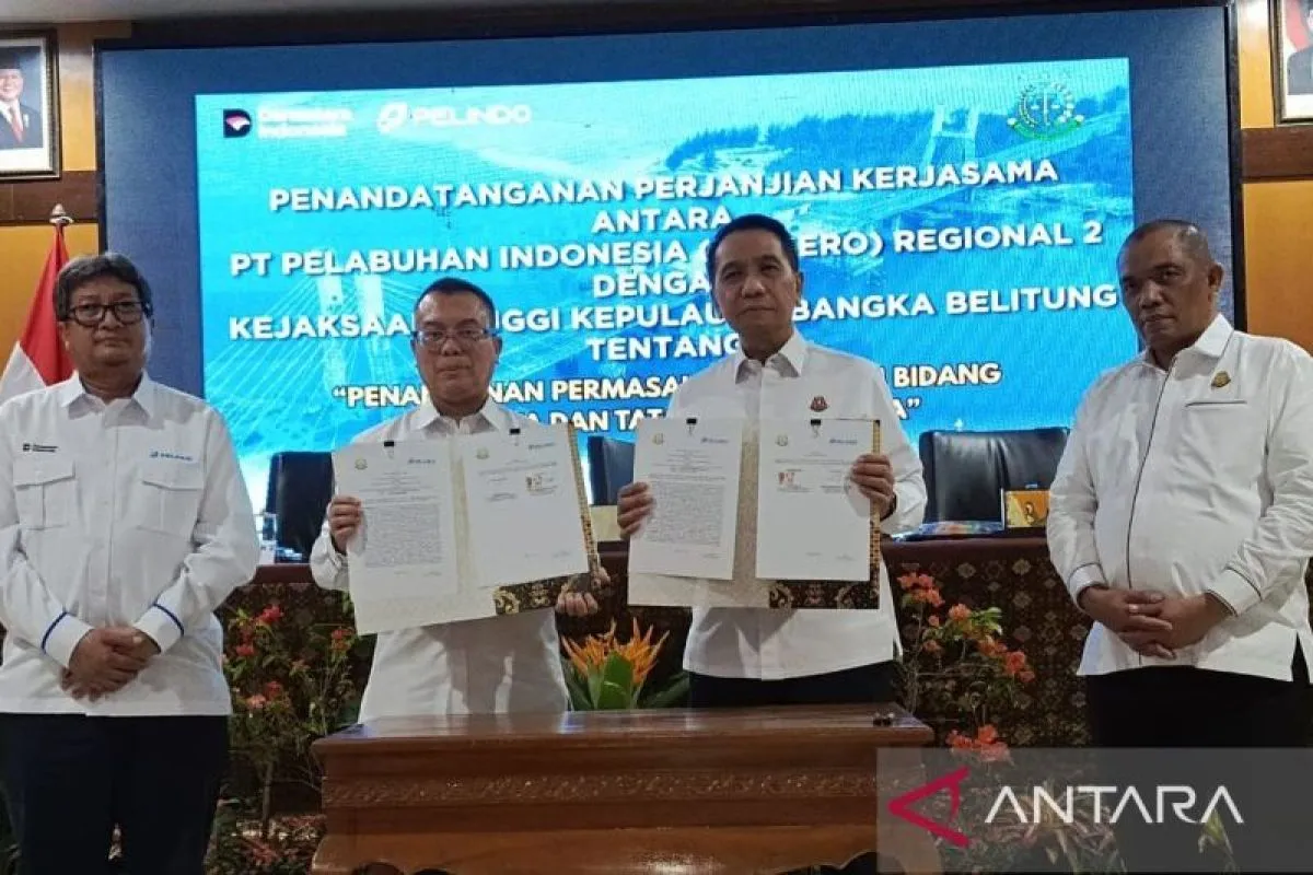 Pelindo dan Kejati Babel Tingkatkan Penanganan Hukum Perdata dan Tata Usaha Negara