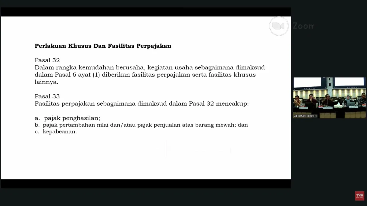 Insentif Pajak dalam RUU Pusat Finansial Internasional Indonesia