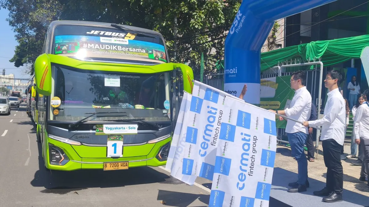 Cermati Fintech Group Berangkatkan 225 Pemudik Gratis Jelang Lebaran 2026